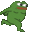 Лягуха бежит :бегу: :бегу: